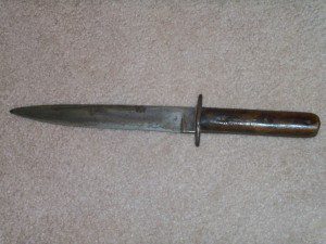 1800's BOWIE KNIFE AMERICAN