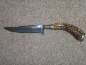 STAG HANDLE KNIFE