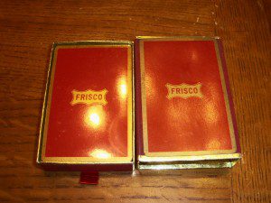 VINTAGE FRISCO PLAYING CARDS
