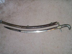 OLD EAGE HANDLE SWORD