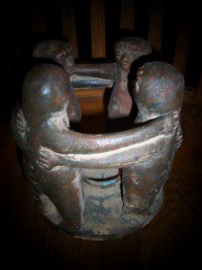 Pre Columbian Pottery Clay Vessel.