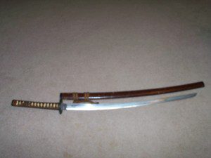 SAMURAI SWORD.