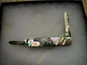 ABALONEY POCKET KNIFE